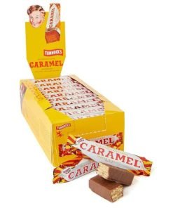 Tunnock's Real Milk Chocolate Caramel Wafer Biscuits 120 g (4 x 30g)- pack of 40