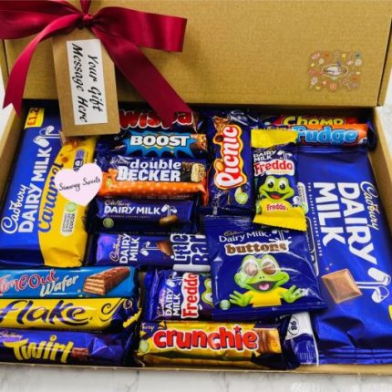 Cadbury Milk Chocolate Sweet Hamper Easter Birthday Gift Box