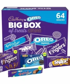 Skip to the beginning of the images gallery Cadbury & Oreo Big 64 Box of Treats Bulk Box