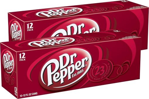 Dr Pepper Cherry Flavored Soda 12 oz - 12 Pack