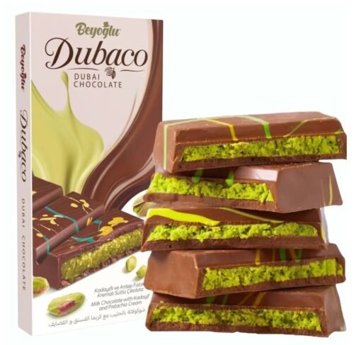 Dubaco Dubai Chocolate - Milk Chocolate Pistachio